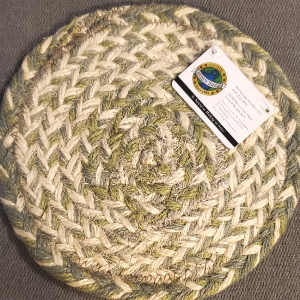 Large Jute Coaster